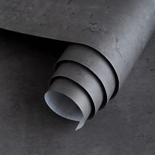 2024 NEW Thick Grey Concrete Wall paper 3D Cement Wallpaper Peel and Stick Vinyl Textured Self-Adhesive Wall Sticker For Wall
