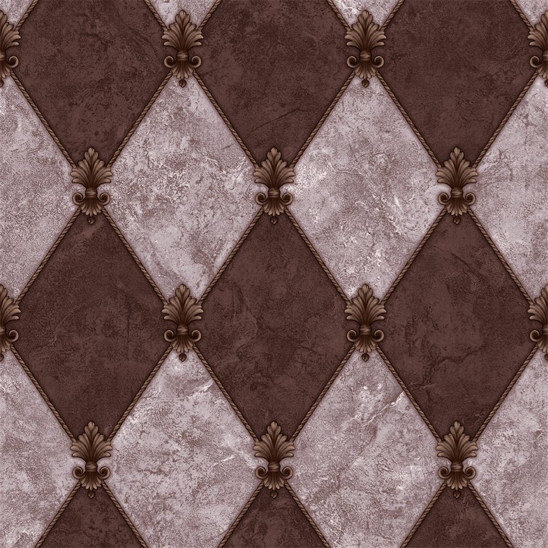 Classic Paper Wallpaper Brown Room Wallpaper Home Decoration Wallpaper With Adhesive