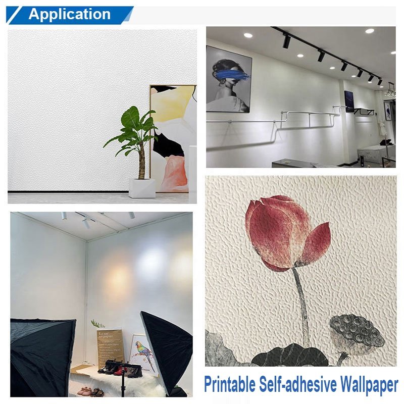 MOQ 1 Rolls Best Quality Eco Friendly Printing Wallpaper Roll For Printable Materials Wholesale Price