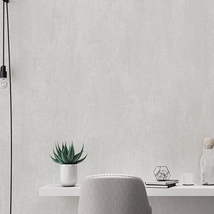 Cement Color Wallpaper 3d design modern simple wallpaper High-grade Gray System Modern Wallpaper Rolls