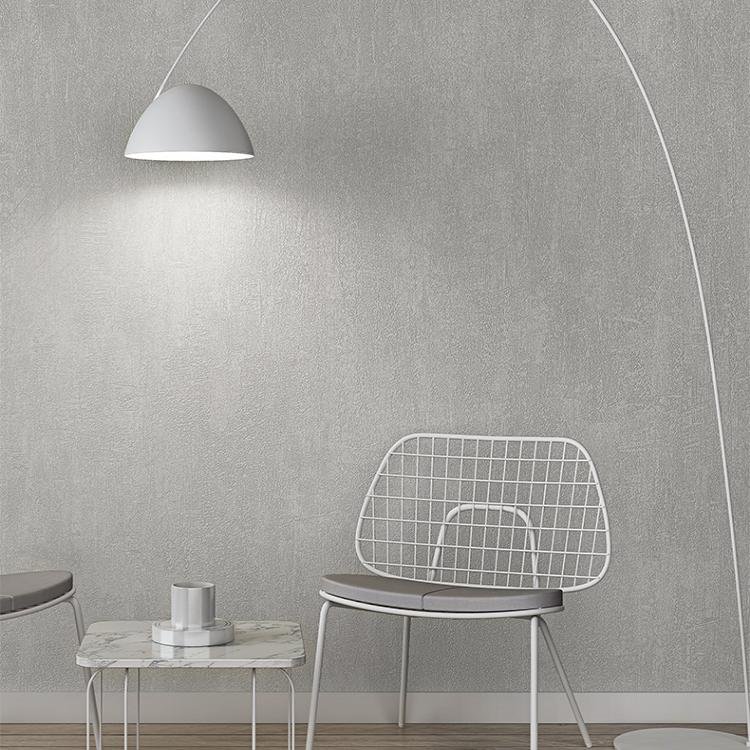 Cement Color Wallpaper 3d design modern simple wallpaper High-grade Gray System Modern Wallpaper Rolls