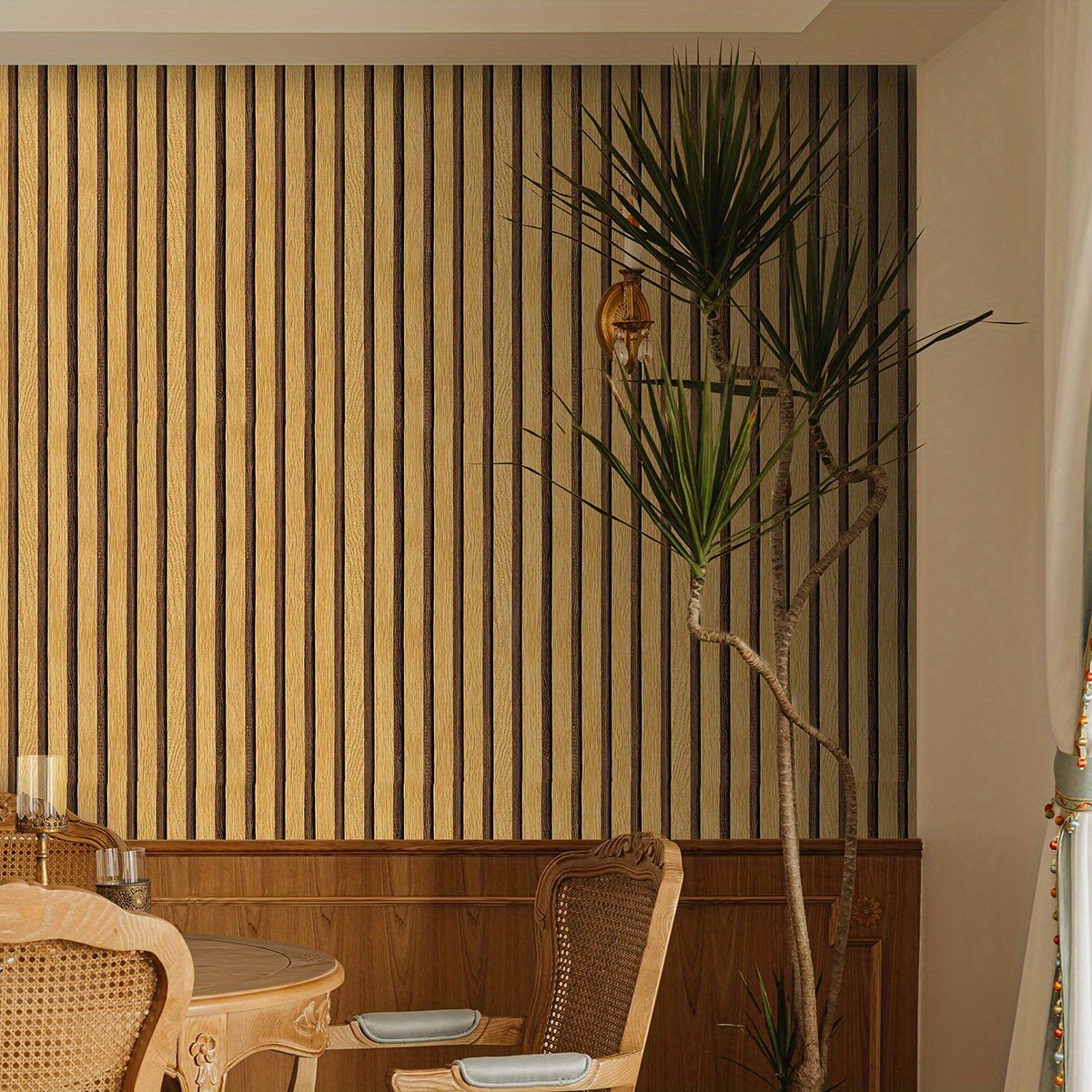 UDK Wholesale Custom Waterproof Classic PVC Self Adhesive Wallpaper Roll Interior Decoration Wallpaper
