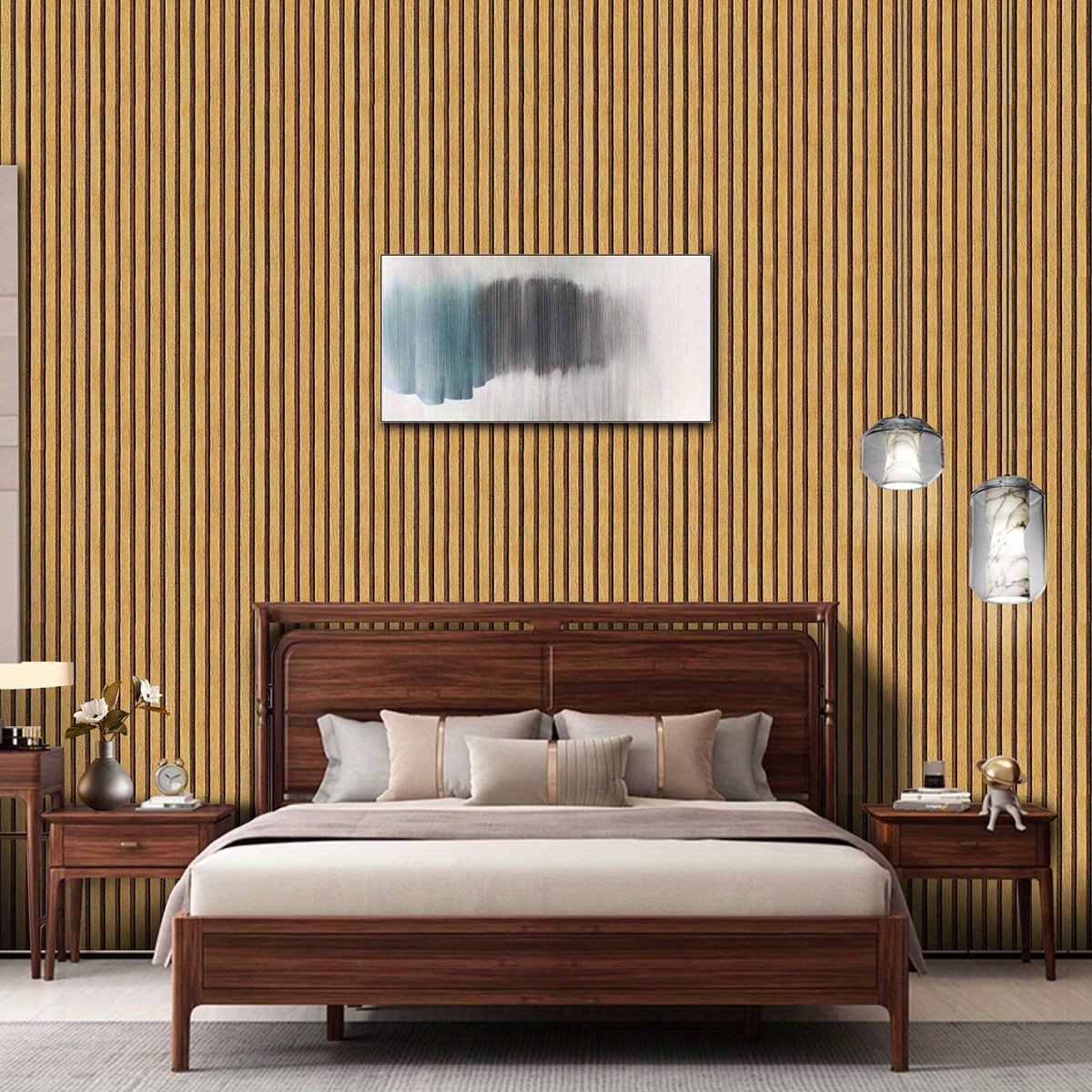 UDK Wholesale Custom Waterproof Classic PVC Self Adhesive Wallpaper Roll Interior Decoration Wallpaper