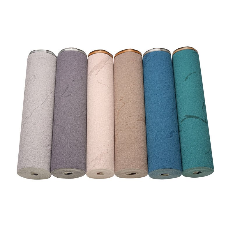 Wholesale Interior Decorative Wallpaper rolls Marble PVC wallpaper 3D Wall Paper Wallpaper rolls for home
