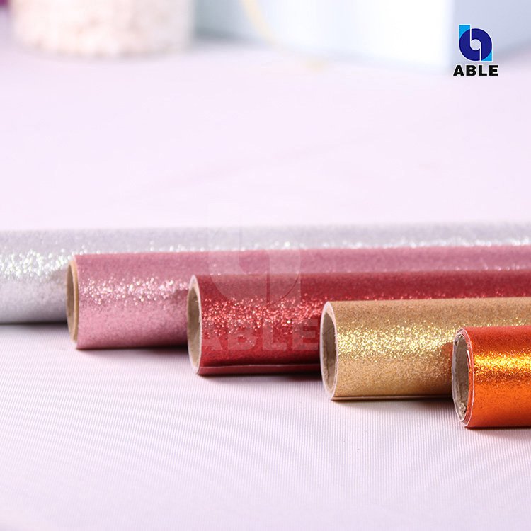 PP glitter sandquick design wallpaper home decoration film self adhesive wall paper for home interior
