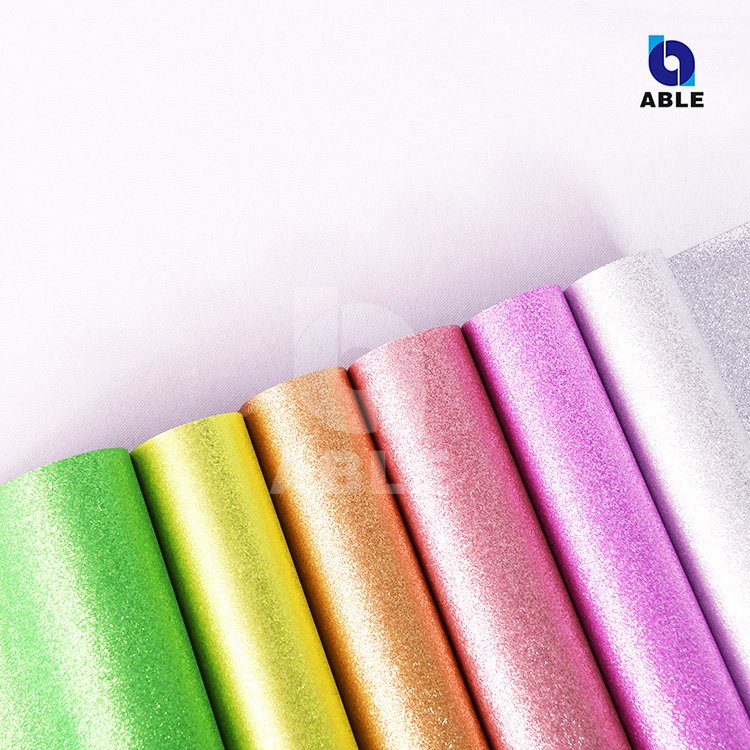 PP glitter sandquick design wallpaper home decoration film self adhesive wall paper for home interior