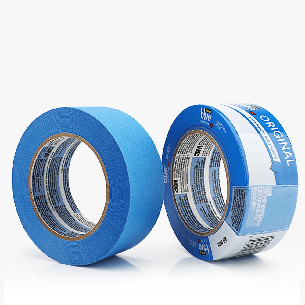 Original 3M 2090 Blue Masking Tape UV Resistant 14 Days No Residue For Wall Wallpaper Masking Painters Paper Tape