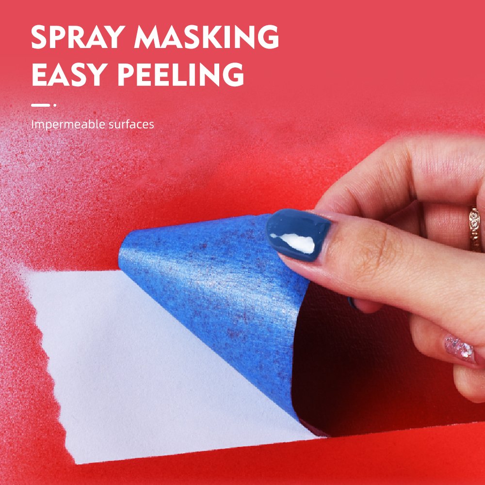 Original 3M 2090 Blue Masking Tape UV Resistant 14 Days No Residue For Wall Wallpaper Masking Painters Paper Tape
