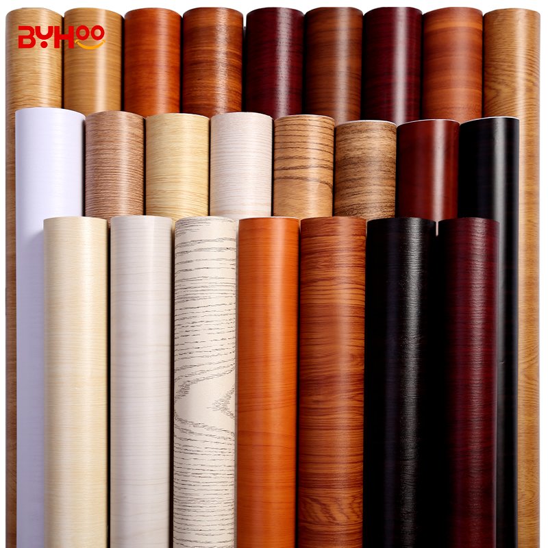 2024 Hot Selling High Quality PVC Decorative Film For Furniture Cover Self-adhesive Wood Grain Film for Wall Panel