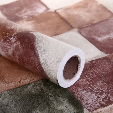 peel and stick self adhesive brick stone wallpaper