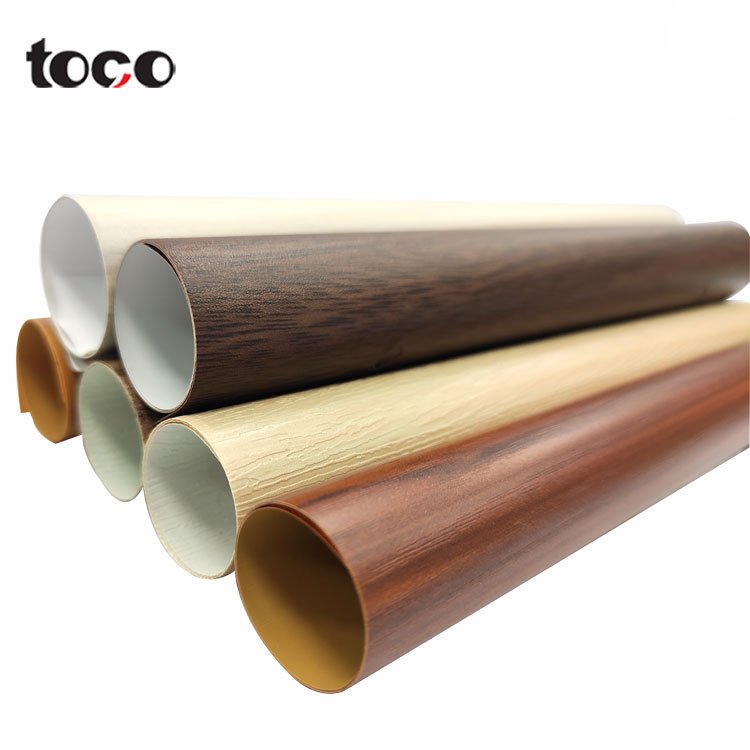 TOCO Kitchen Cabinet Wrap Self Adhesive Wallpaper Wall Paper Furniture Sticker Vinyl Wood Grain PVC Film