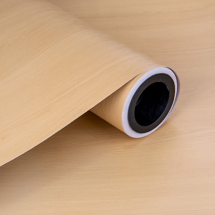 Hot Sale PVC Vinyl Wood Grain Wallpaper Modern Style Self-Adhesive Kitchen Wallpaper Pvc Foil Rolls