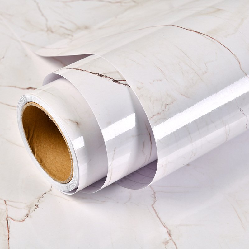 Vinyl Marble Wallpaper Self Adhesive Marble Sticker Pvc Wall Paper Rolls Wall Coating For Home Decor