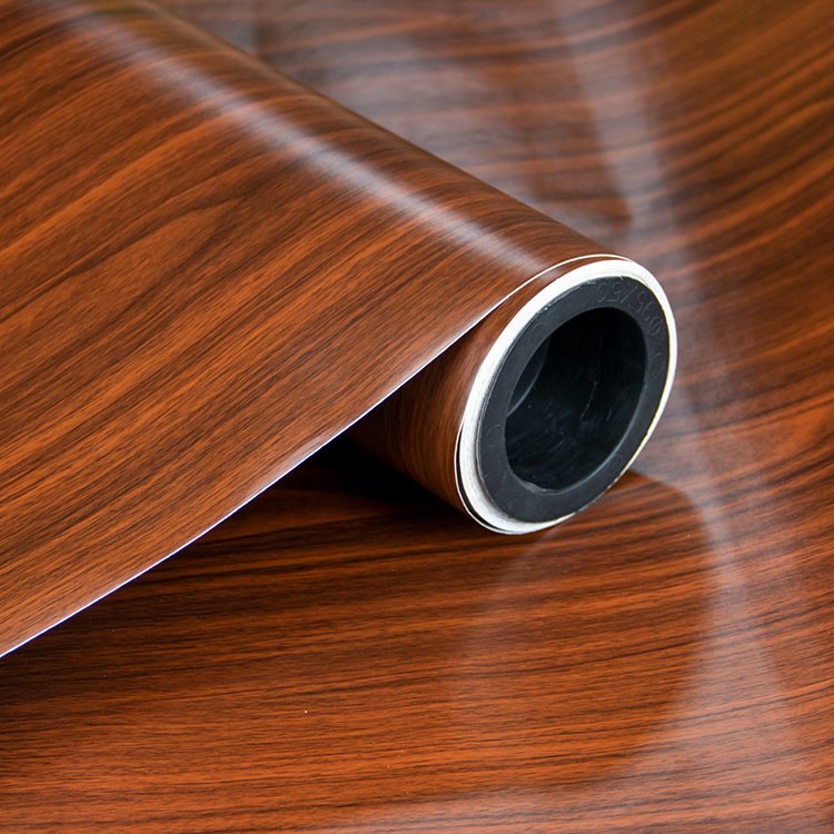 Vinyl Wood Grain Wallpaper Sticker for Bedroom Cabinets Easy Peel and Stick wallpaper Pvc Foil Rolls