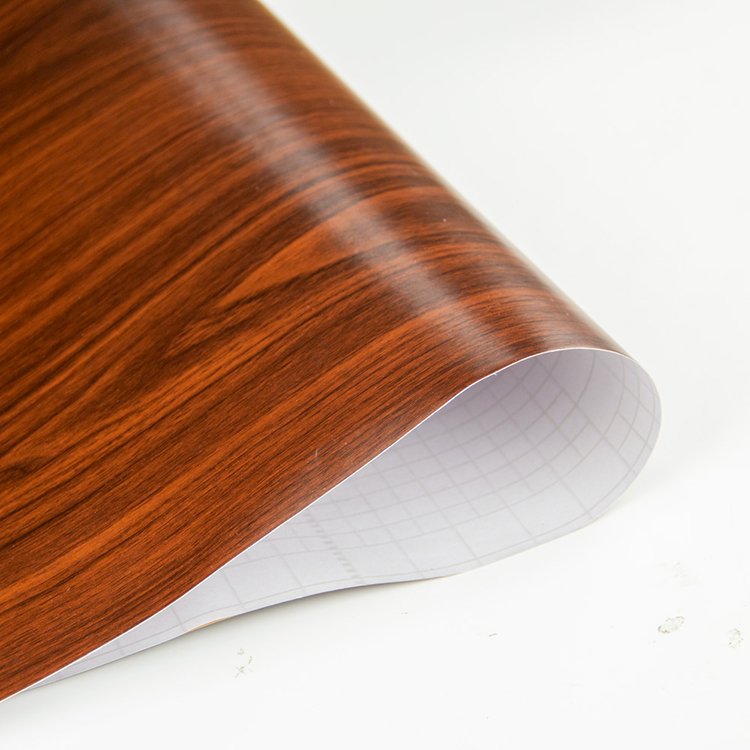 Vinyl Wood Grain Wallpaper Sticker for Bedroom Cabinets Easy Peel and Stick wallpaper Pvc Foil Rolls