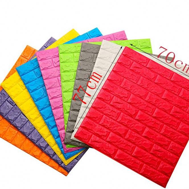 Adhesive wall paper roll/wall panel for apartment/hotel
