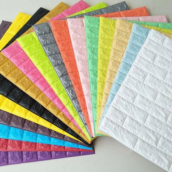 Adhesive wall paper roll/wall panel for apartment/hotel