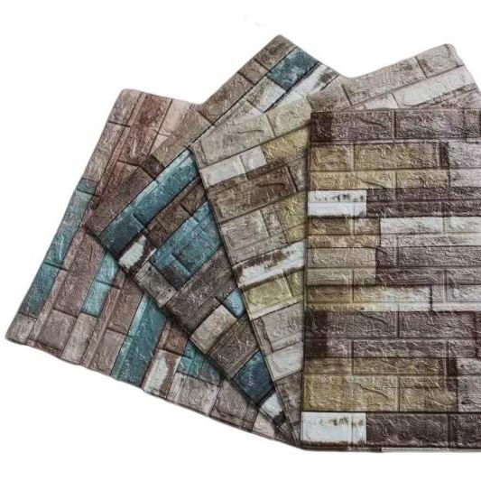 Adhesive wall paper roll/wall panel for apartment/hotel
