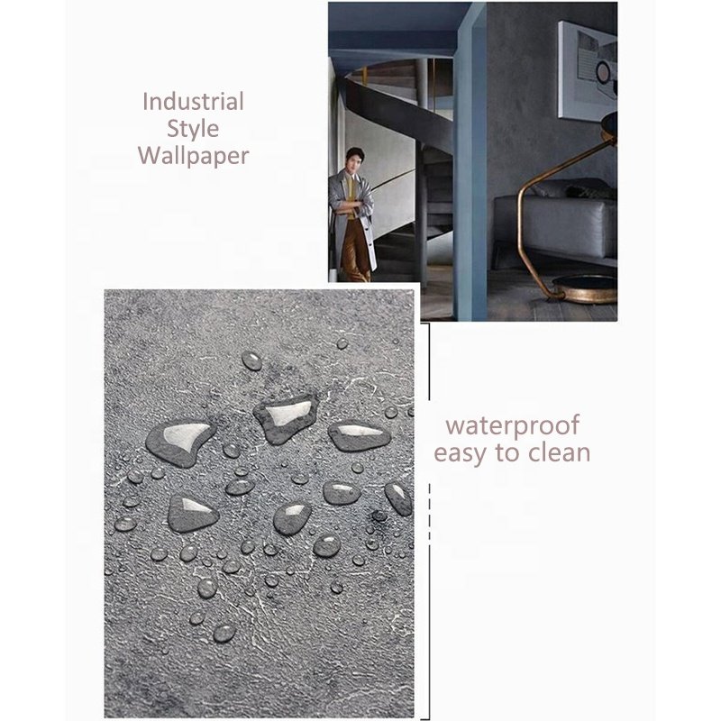 wall foam sticker Industrial style tile selfadhesive wallpaper sticker home decoration waterproof 3d wallpaper rolls Thickening