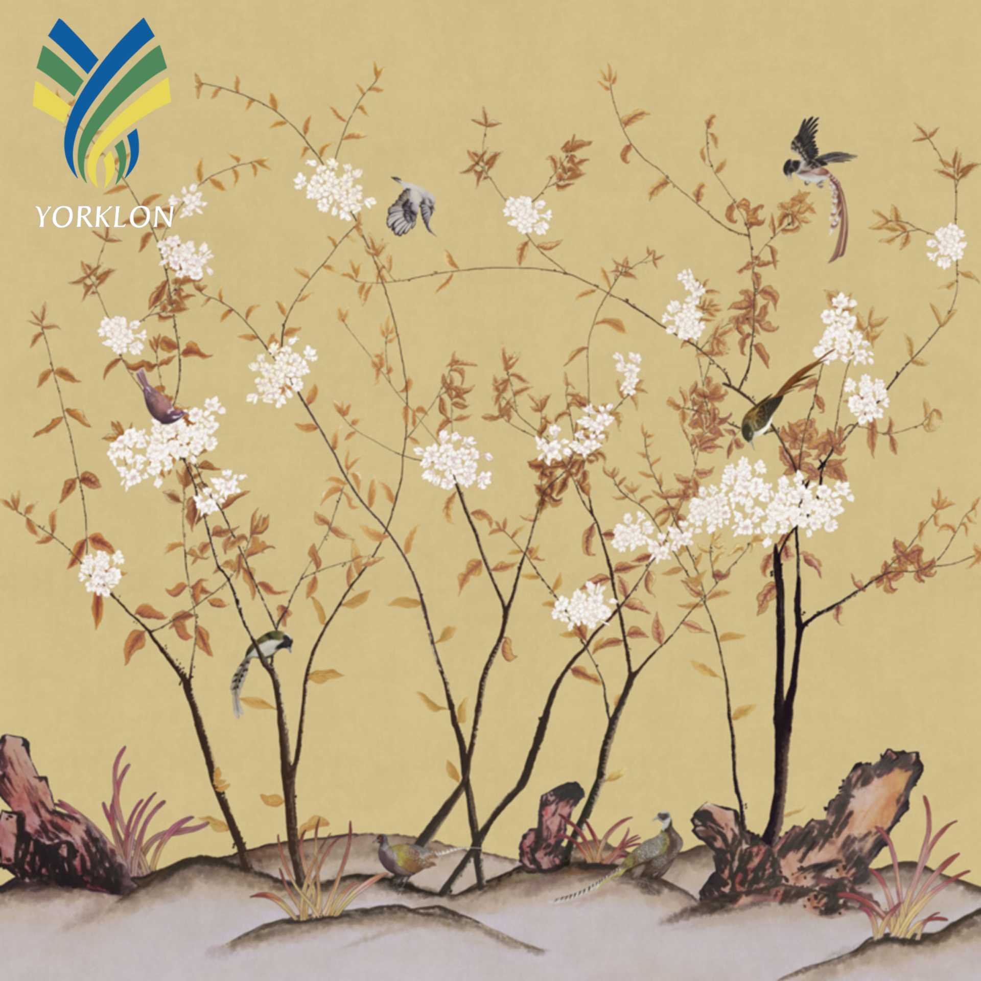 Custom Decorative Mural Wallpaper Rolls Elegant Wall Art for Home Decor