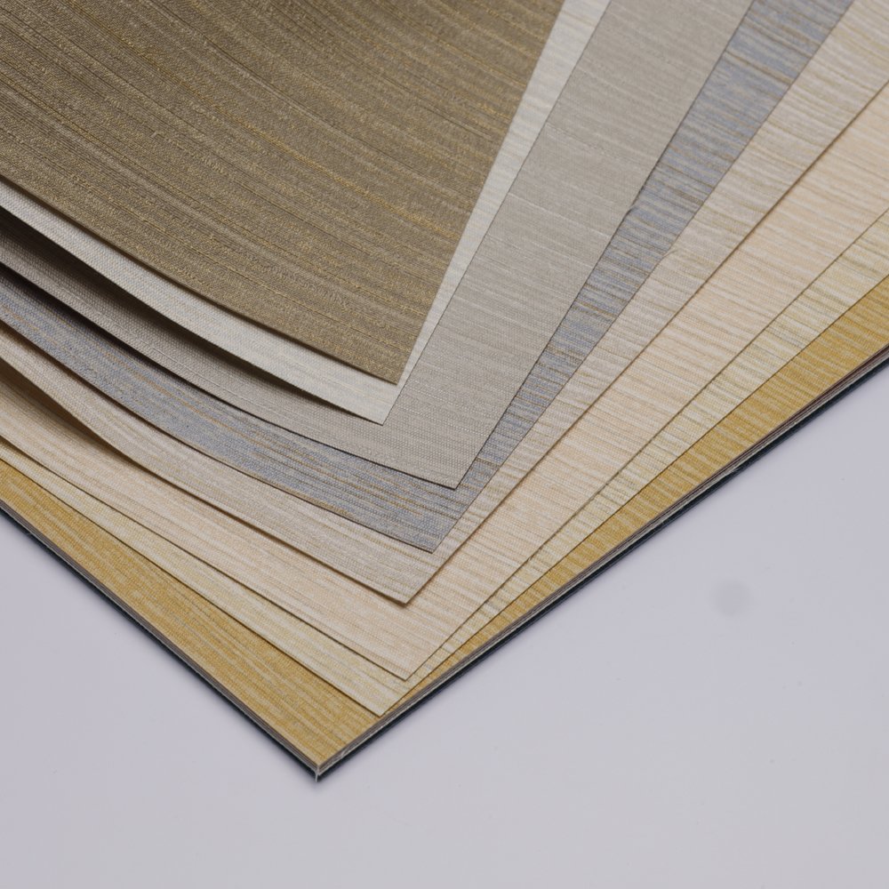 With High Popularity quality Supply Modern 5 Star Hotel Project fireproof Fabric Backed pvc WallPaper wall Coverings