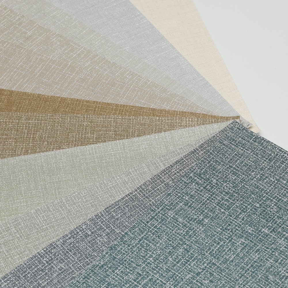 Hot sale Quality Fireproof vinyl Commercial Room Project interior design Woven Fabric Wall Coverings Hotel Luxury Wallpaper