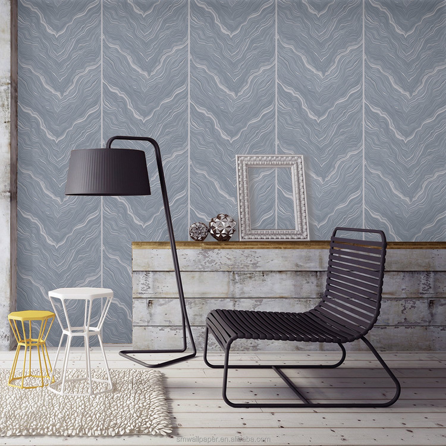 China Suede Wallpaper Interior 3D Wall Decor Velvet Wallpaper Velvet Wall Fabric Wallcovering