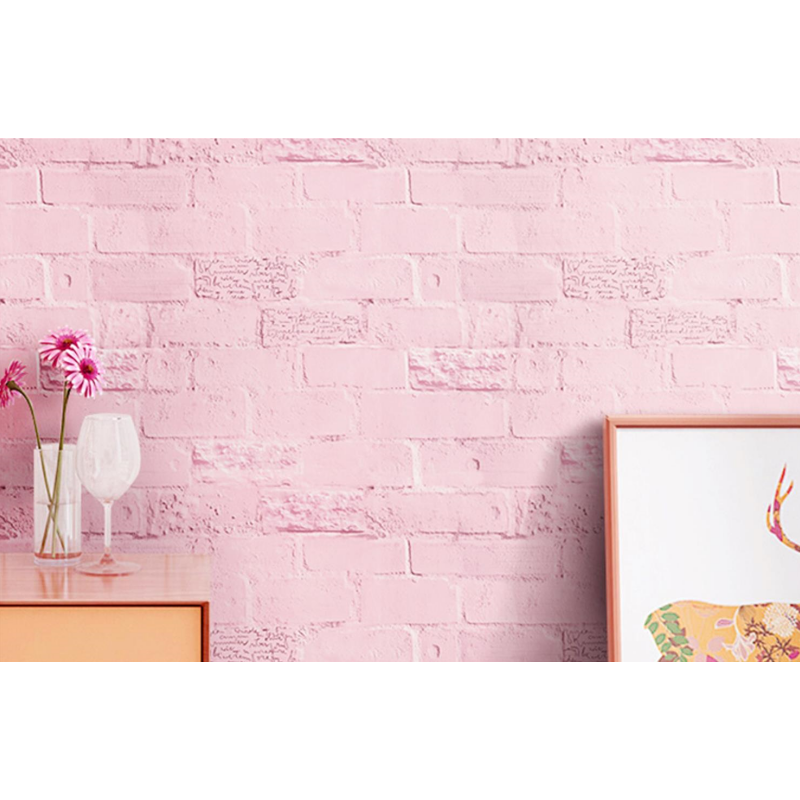 Hot Selling European Modern Waterproof Self Adhesive Peel And Stick 3D Adhesive PVC Decorations Home Wallpaper For Living Room