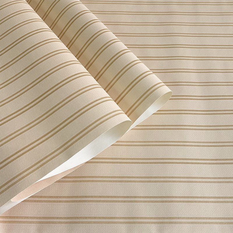 3D vertical striped bedroom background wallpaper living room study hotel PVC waterproof design wallpaper