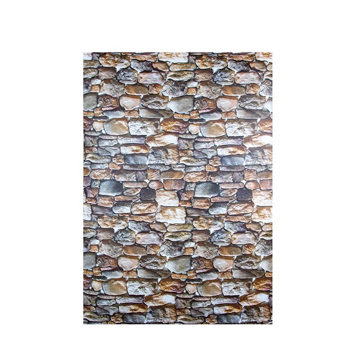 Pvc Foil Rolls Wholesale Customized 3D Embossed Decor Wallpaper hotel renovation marble pvc foil furniture pvc film