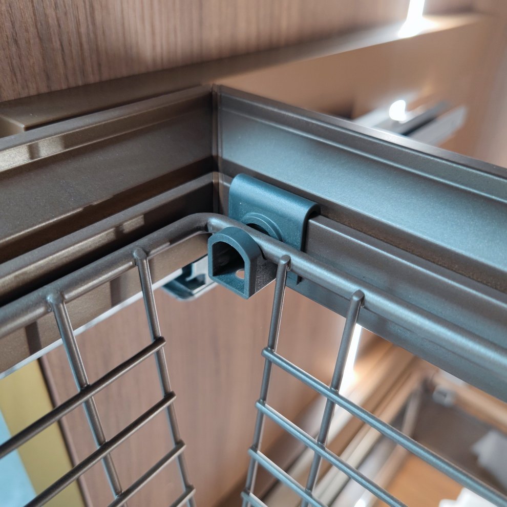 Home improvement organizer systems pull out wardrobe wire drawer basket