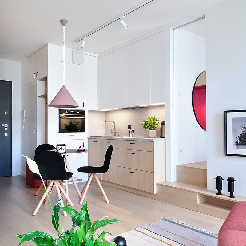 American Industrial Designer Modern Design Open Kitchen with Island Designs