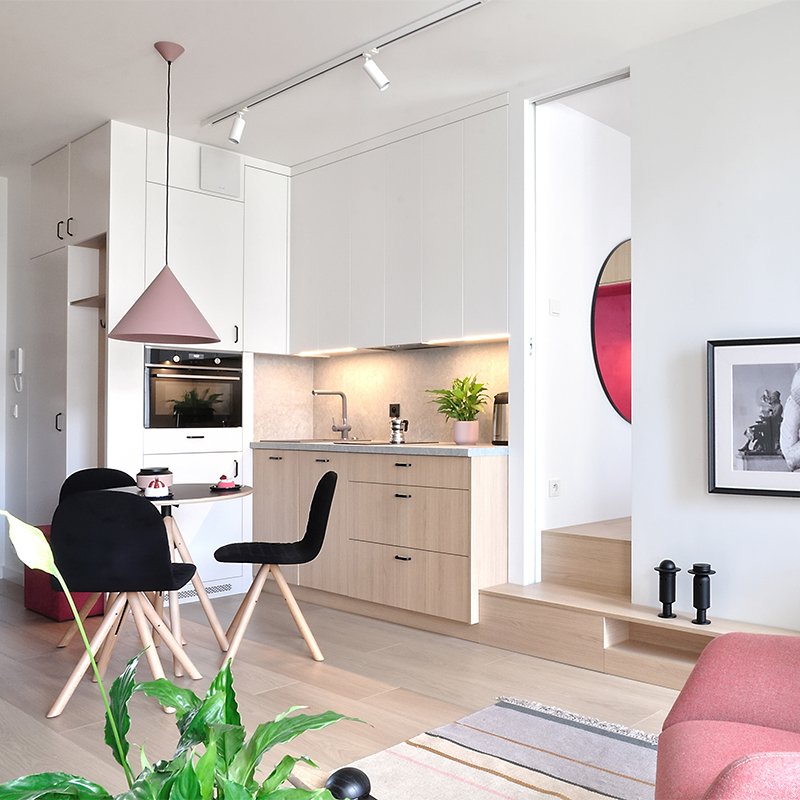 American Industrial Designer Modern Design Open Kitchen with Island Designs