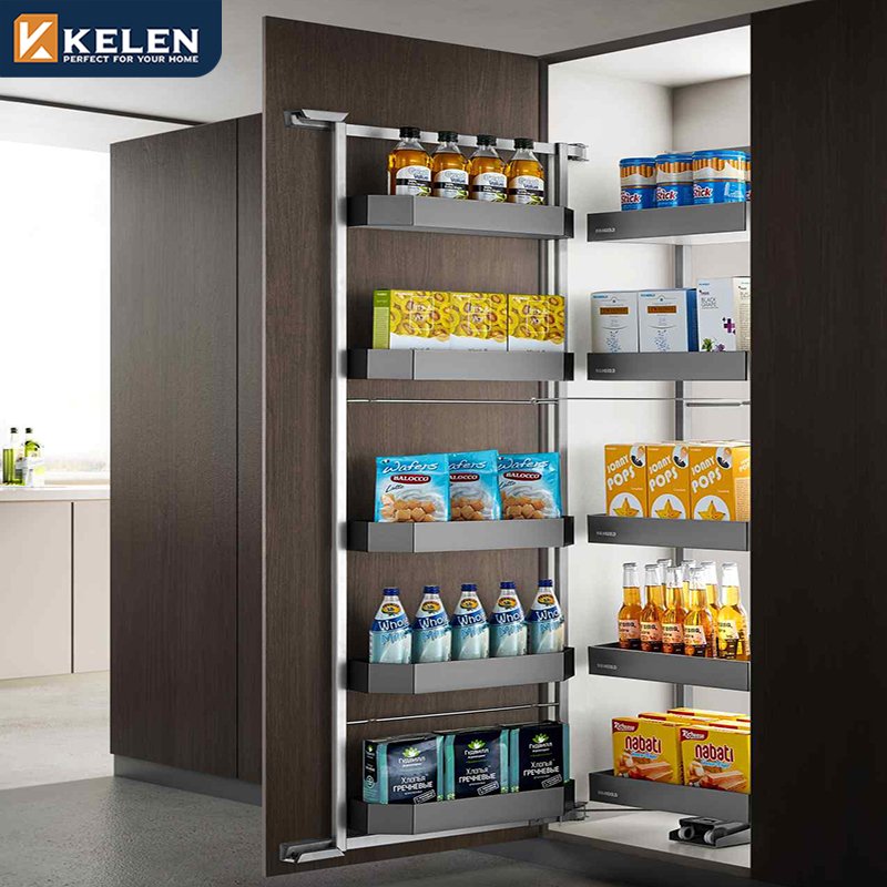 KELEN 2024 kitchen cabinet supplier mdf modular plywood modern design wood furniture kitchen cabinet