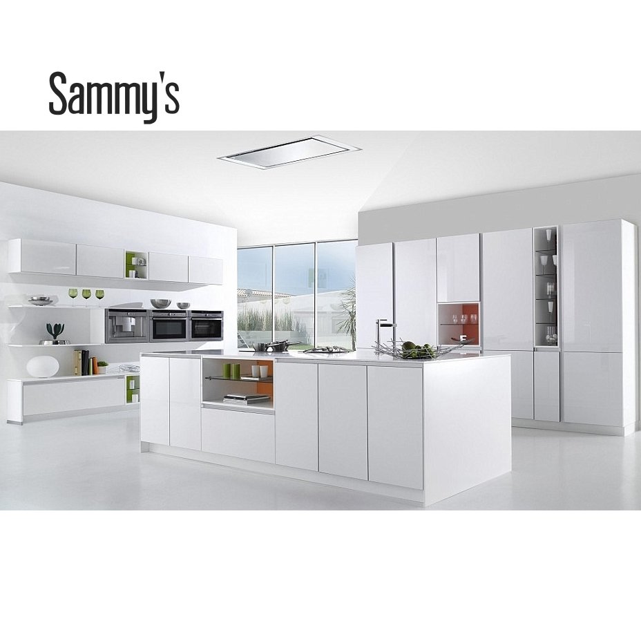 AK1655 kitchen units in guangzhou l shaped modular kitchen designs