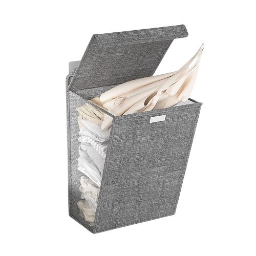 New Large Capacity Laundry Basket Foldable Home Dormitory Apartment Hotel Wall Hanging Clothes Storage Basket