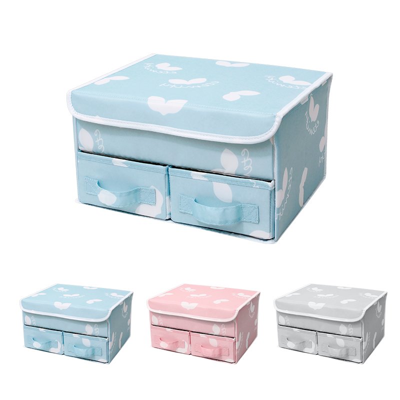 Storage Baskets new launched foldable clothes storage box wardrobe clothing organizer