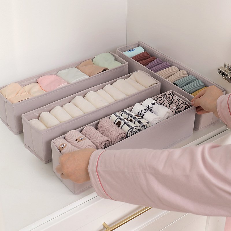 feiming factory washable household drawer socks underwear folding storage box