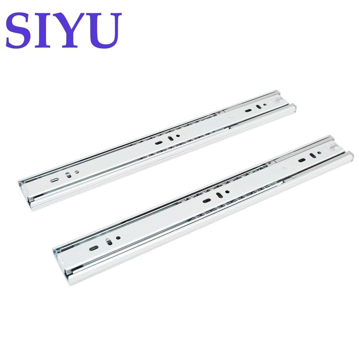 Furniture Associate 45mm three-fold Soft Closing ball bearing Drawer Slider, soft close slide