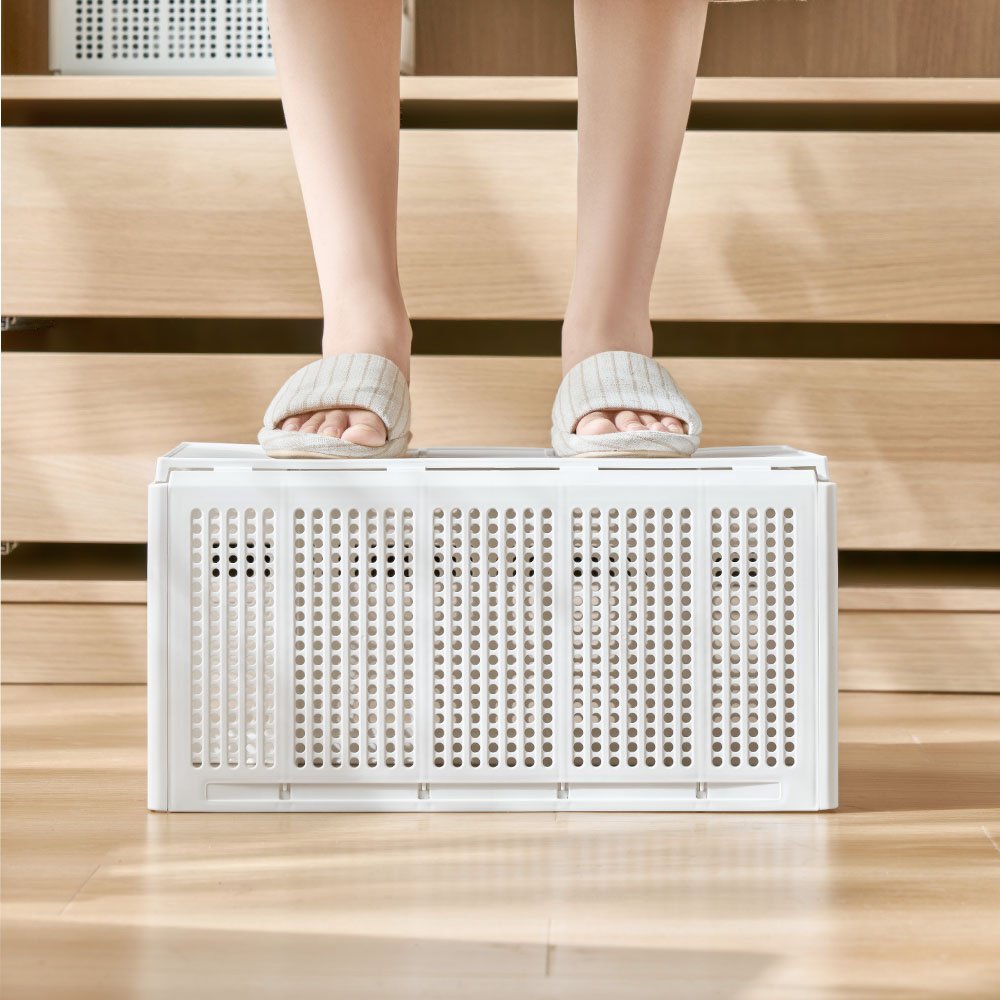 Large Size Wardrobe Clothes Organizer for Jeans Organizer for Closet/Drawers Can be Folded and Stand Up Storage Box