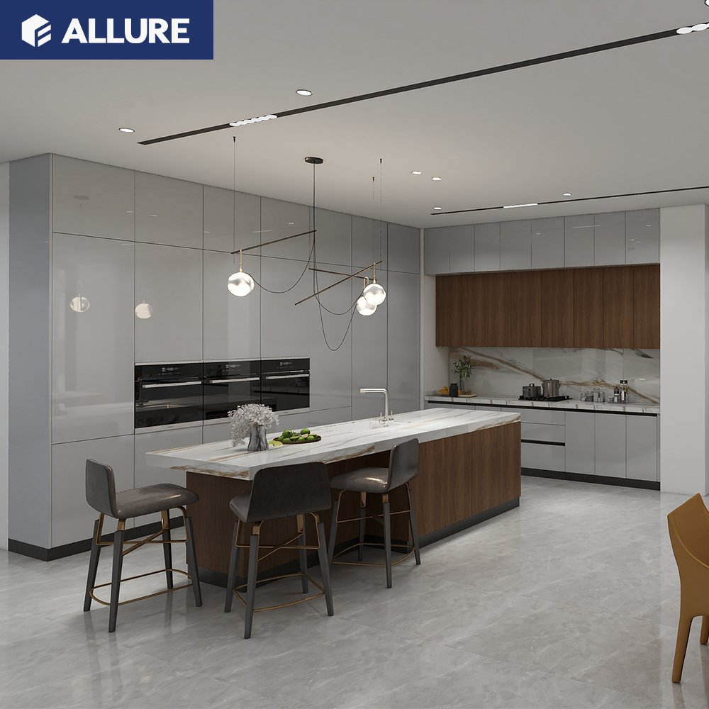 Allure Full Kitchen Set Units Cucina Completa House Renovation Kitchenette Custom Kitchen Cabinets Accessories