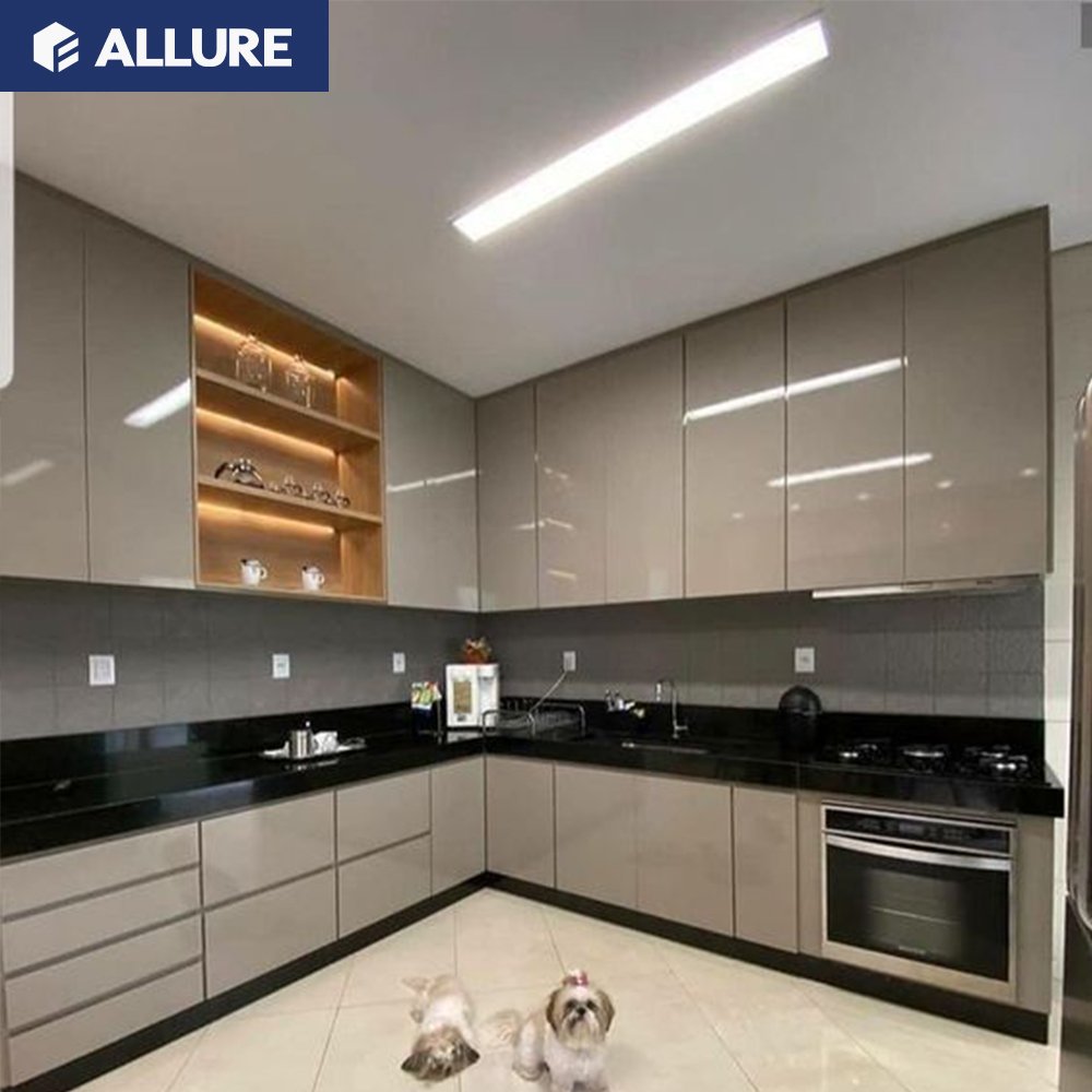 Allure Full Kitchen Set Units Cucina Completa House Renovation Kitchenette Custom Kitchen Cabinets Accessories