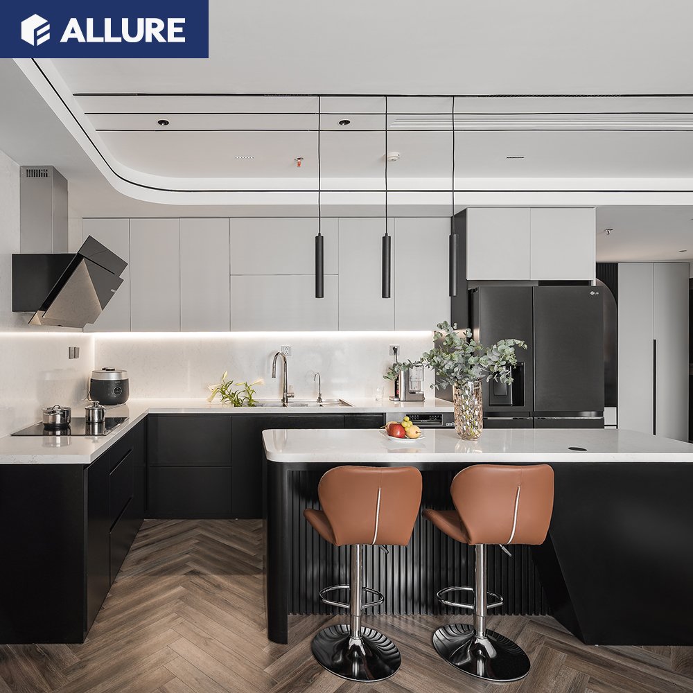 Allure Full Kitchen Set Units Cucina Completa House Renovation Kitchenette Custom Kitchen Cabinets Accessories