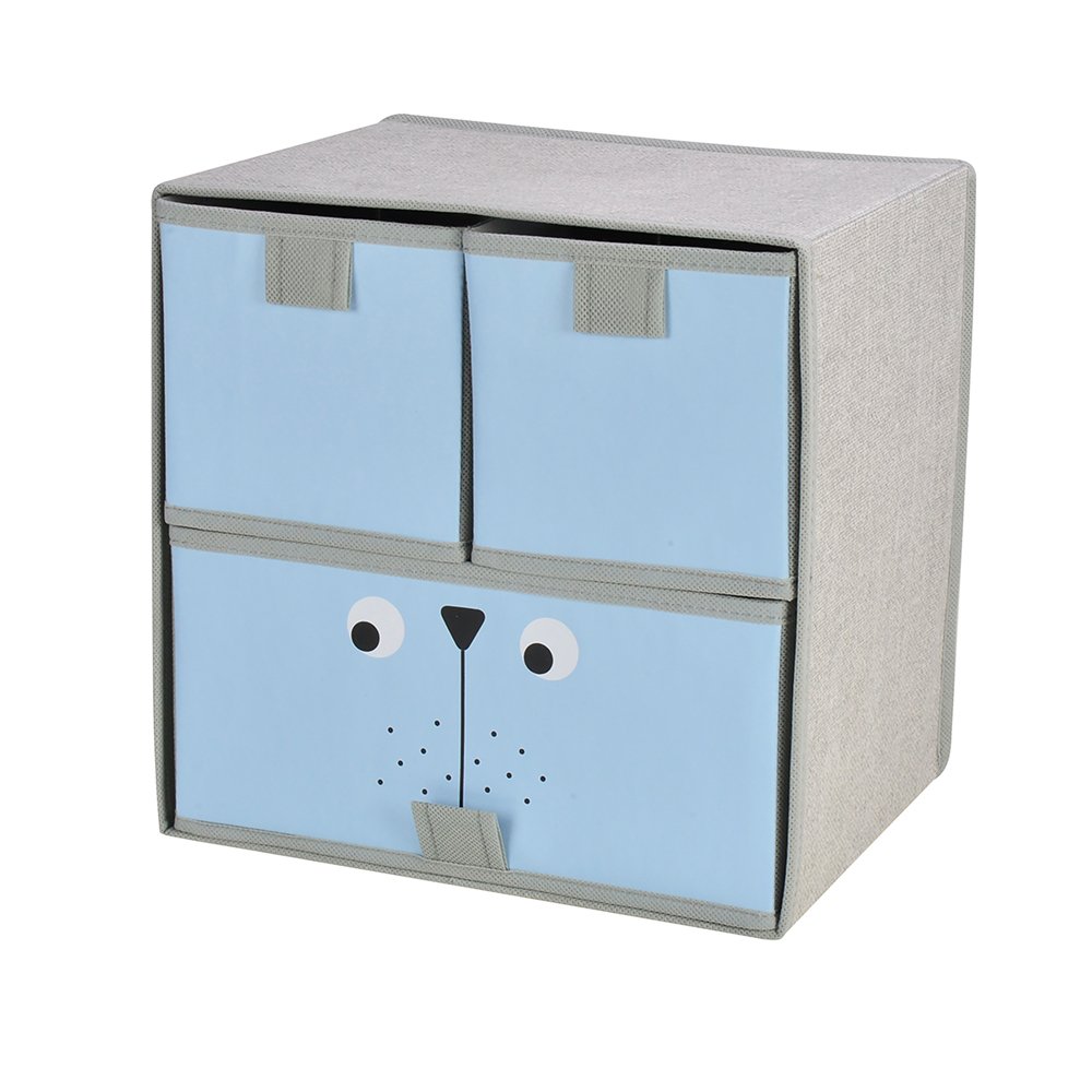 Practical Hot Sale Collapsible Closet Storage & Organization Kids Toy Storage Basket Fabric Storage Box