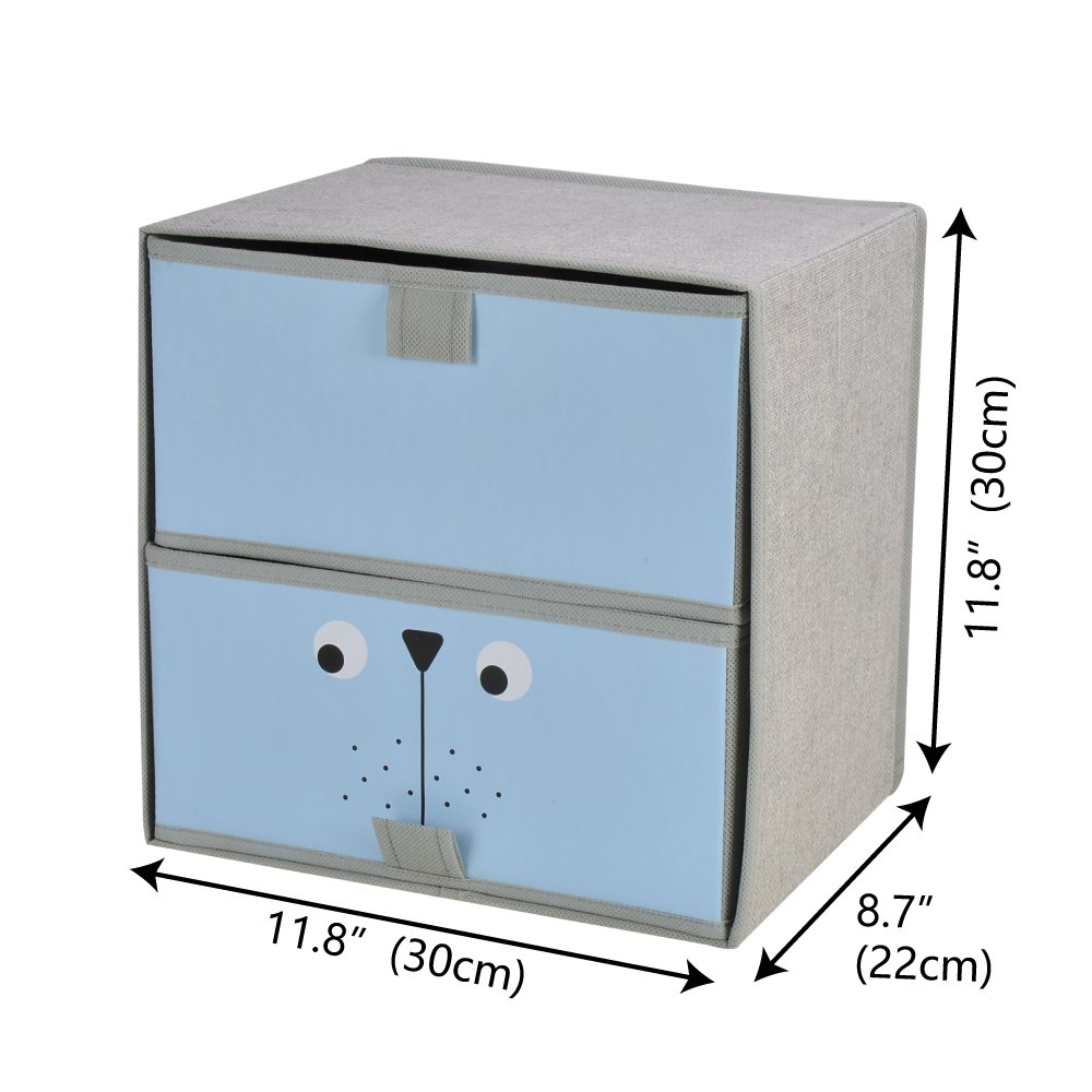 Practical Hot Sale Collapsible Closet Storage & Organization Kids Toy Storage Basket Fabric Storage Box
