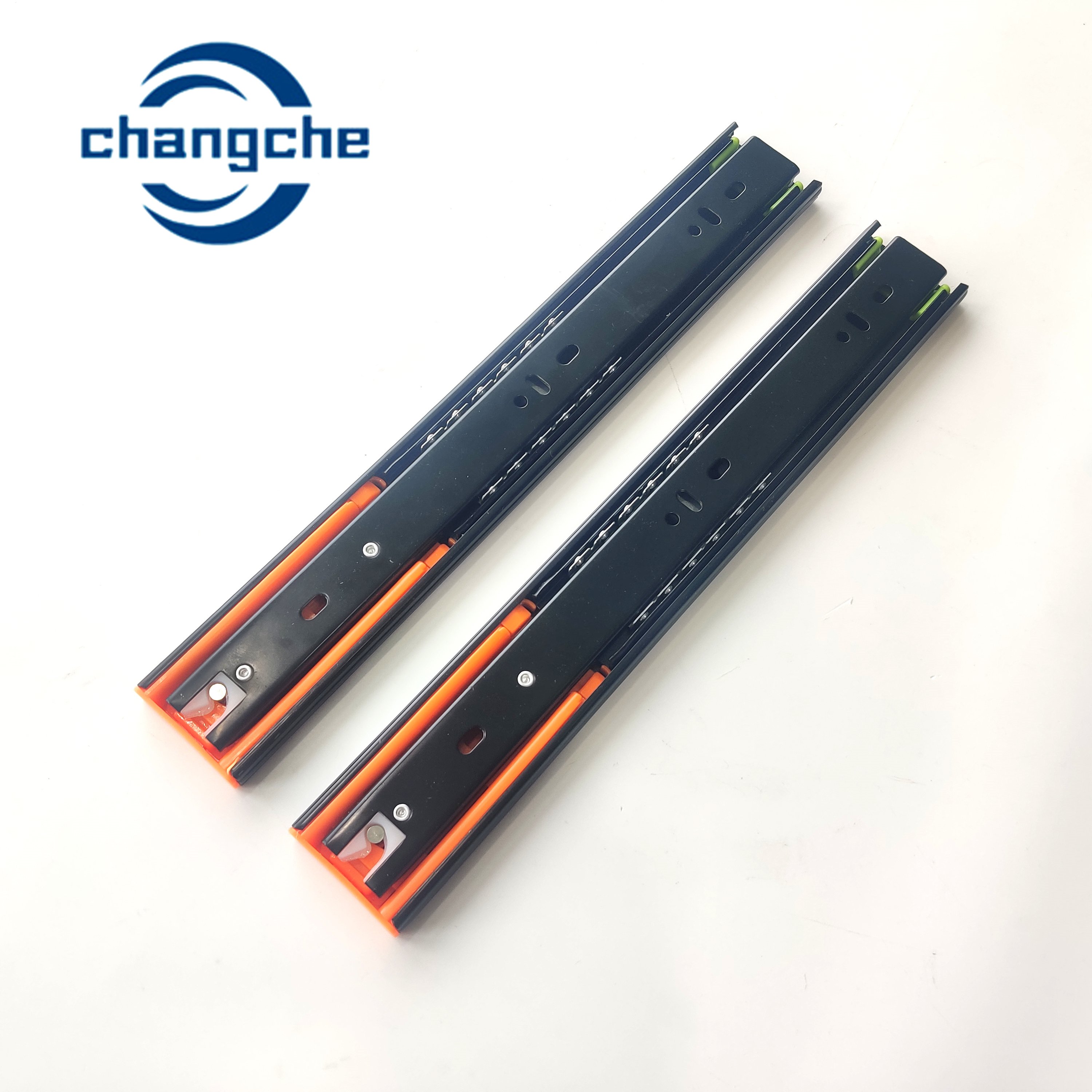 3 Fold Damper Basket Drawers Channel Push To Open Hidden Telescopic Rails Soft Close Undermount Concealed Drawer Slide