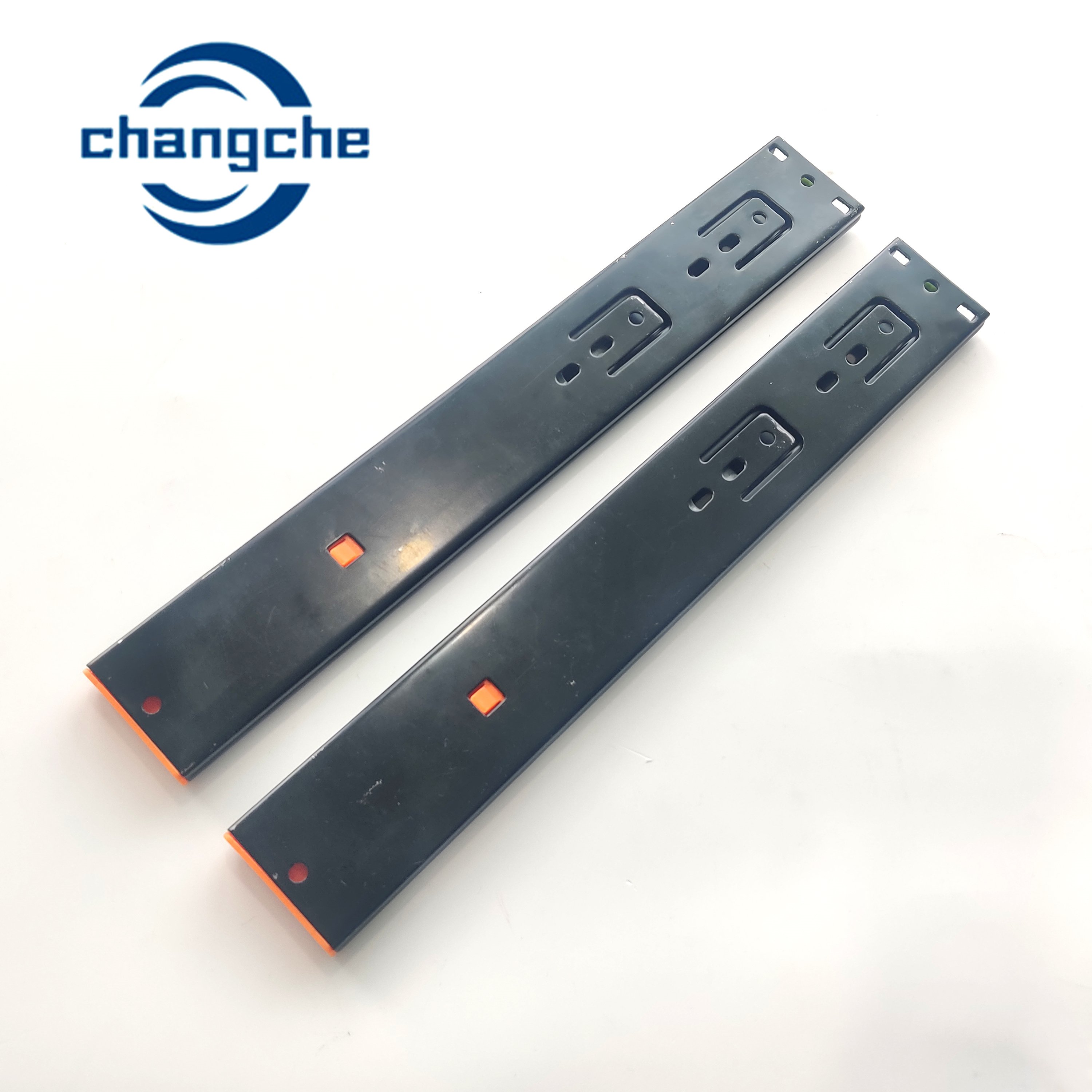 3 Fold Damper Basket Drawers Channel Push To Open Hidden Telescopic Rails Soft Close Undermount Concealed Drawer Slide