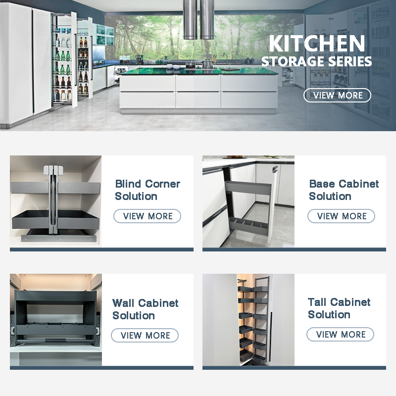 Kitchen basket storage bottles jars base pull out cabinet organizer 3 tiers metal plate sliding out basket