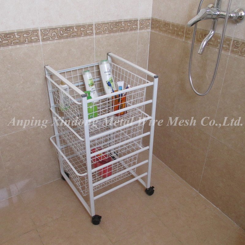 Bathroom Wire Storage Drawer