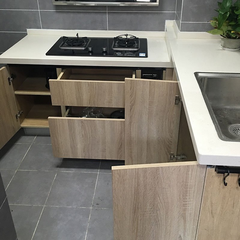 High Quality Project Small Kitchen Cabinet Luxury Furniture Full Kitchen Cabinet Set Mini Kitchen Cabinet